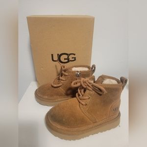 UGG Toddlers' Neumel II Boot Suede Classic Boots in Brown, Size 8T